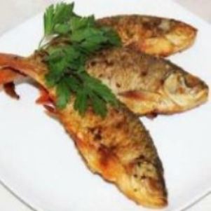 Рыба красноперка 2 блюда жареная на сковороде и уха 